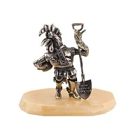 Статуэтка «Петушок» на ониксе — фотография 2