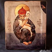 Икона с ковчегом "Спиридон Тримифунтский" — фотография 1
