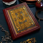 Книга "Большая книга власти" — книга в коже в подарок — фотография 1