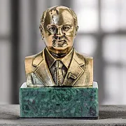 Бронзовый бюст «Горбачев» — фотография 1
