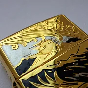 Подарочная оригинальная зажигалка Zippo "Сокол" — фотография 5