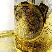 Чайный набор с самоваром. Златоуст — фотография 9