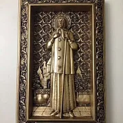 Резная Икона Ксения Петербургская — фотография 6