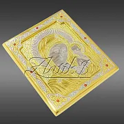 Казанская икона Божией Матери карманная. Златоуст — фотография 3