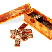 Домино «Классика» из янтаря — фотография 4