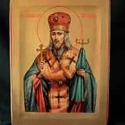 Икона Иоасафа Белгородского. Ручная работа — фотография 1