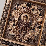 Резная Икона Неополимая Купина — фотография 7