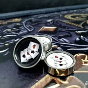 Нарды под стеклом «Три туза» — фотография 3